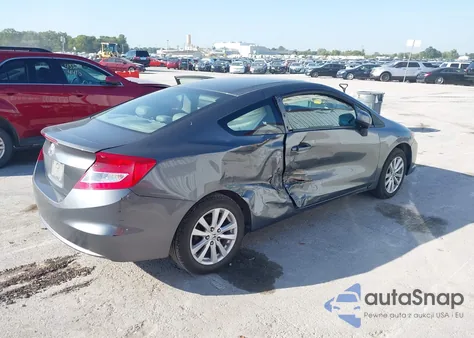 2012 Honda Civic Ex-L from USA, damaged, VIN 2HGFG3B08CH528780
